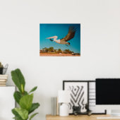 Poster Pélican (Bureau à domicile)