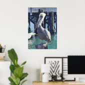 Poster Pélican (Bureau à domicile)