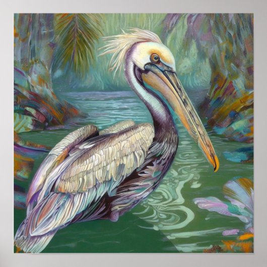 POSTER PELICAN ART-01 (Devant)