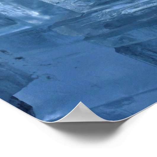 Poster Pelican Ice Sculpture, Québec, Canada (Coin)