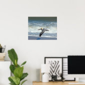 Poster Pelican in flight (Bureau à domicile)