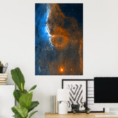Poster Pélican Nebula Ionisation Front 20x30 (29x29) (Bureau à domicile)