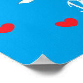 Poster Pélicans priant pour la paix : (Coin)