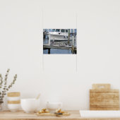 Poster Pélicans sur le quai (Cuisine)