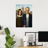 Poster Pelosi et Schumer gothique américain (Bureau à domicile)