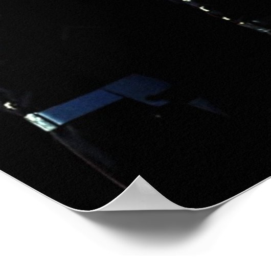 Poster Peloton de perceuse silencieuse du Corps des Marin (Coin)