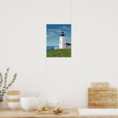 Poster Pemaquid point Lighthouse (Cuisine)
