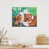 Poster Pembroke Welsh Corgi IMPRIMER (Cuisine)