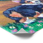 Poster Pembroke Welsh Corgi Imprimer (Coin)