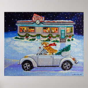 Poster Pembroke Welsh Corgi Imprimer