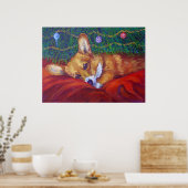 Poster Pembroke Welsh Corgi IMPRIMER (Cuisine)