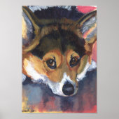 Poster Pembroke Welsh Corgi Imprimer (Devant)