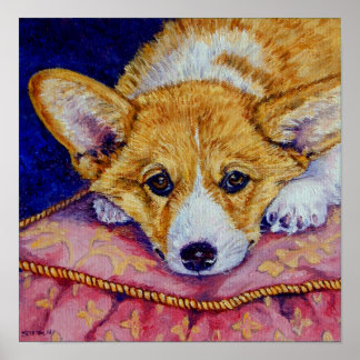 Poster Pembroke Welsh Corgi Imprimer l'affiche