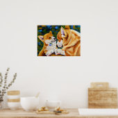 Poster Pembroke Welsh Corgi Imprimer l'affiche (Cuisine)