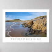 Poster Pembrokeshire (Devant)