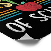 Poster Pencil Joyeux Premier Jour De L'École Enseignants (Coin)