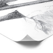 Poster Pencilart antique (Coin)