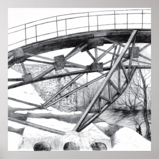 Poster Pencilart antique (Devant)