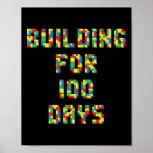 Poster Pendant 100 Jours Joyeux 100E Jour D'Enfants Scola