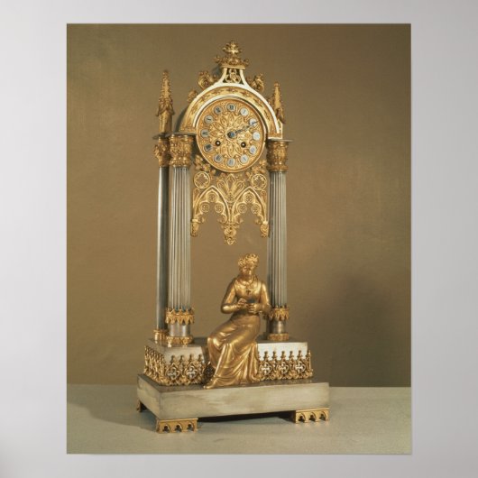 Poster Pendule de Paris, c.1830 (Devant)