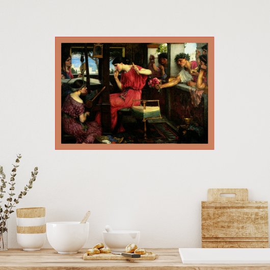 Poster Penelope et les prétendants (Cuisine)