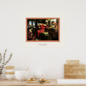 Poster Penelope et les prétendants ~ John W.Waterhouse (Cuisine)