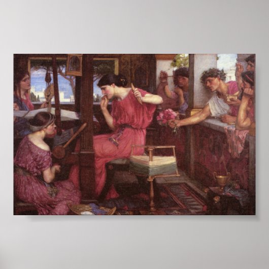 Poster Penelope et ses prétendants (Devant)