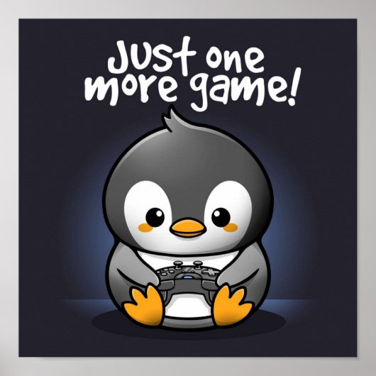 Poster Pengin juste un jeu de plus (Devant)