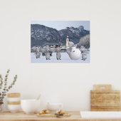 Poster Pengphants doux (Cuisine)