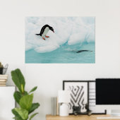 Poster Penguin (Bureau à domicile)