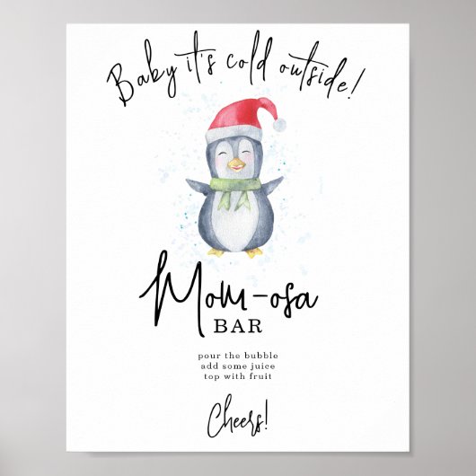 Poster Penguin - bar maman-osa (Devant)