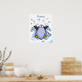 Poster Penguin Chick Angel (Cuisine)