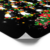 Poster Penguin Lover Xmas Gift Matching Penguin Christmas (Coin)