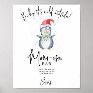 Poster Penguin - maman-osa bar