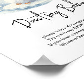 Poster Penguin - Ne dis pas bébé (Coin)