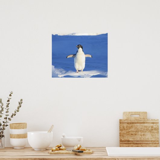 Poster Penguin Show Off (Cuisine)