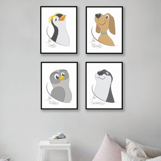 Poster Penguin - Soyez Cool