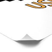 Poster Penguin with a barbell (Coin)