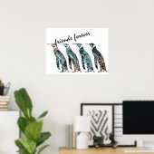 Poster Penguins amis pour toujours (Bureau à domicile)