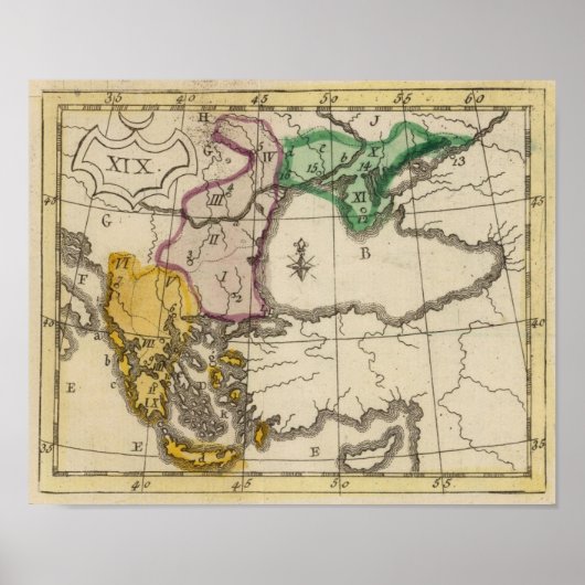 Poster Péninsule balkanique 5 (Devant)