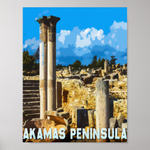 Poster Péninsule d'Akamas (Neo Chorion)