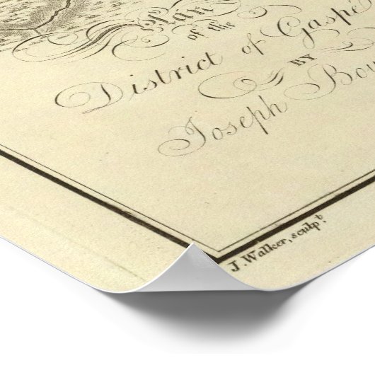 Poster Péninsule de Gaspe (Coin)