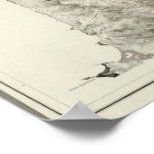 Poster Péninsule de San Francisco (Coin)