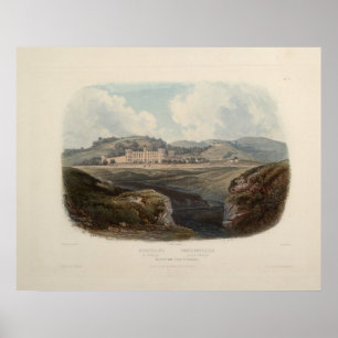 Poster Pénitencier près de Pittsburgh : Karl Bodmer Print