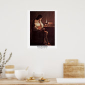 Poster Pénitent Mary Magdalene Par Georges De La Tour (Cuisine)