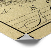 POSTER PENMANSHIP VICTORIEN (Coin)