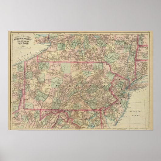 Poster Penn, NJ (Devant)