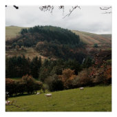 Poster Pennant Valley Wales (Devant)