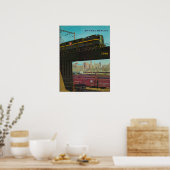 Poster Pennsylvania Railroad Annual Report 1960 (Cuisine)