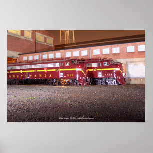 Poster Pennsylvania Railroad (JTFS)Night Photo Shoot